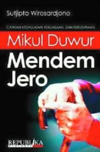 Image of Mikul Duwur Mendem Jero